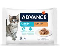 ADVANCE Kitten Busta Multipack 4x85G POLLO