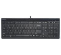 Advance Per Sottile USB con Filo Tastiera, Nero - K72357UK