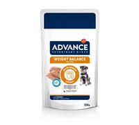 14 + 2 gratis! 16 x 150 g Advance Veterinary Diets Dog umido per cane - Weight Balance