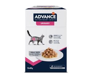 Advance Veterinary Diets Urinary Cibo Umido per Gatti Multipack 12 bustine da 85g