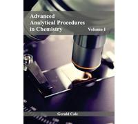 Advanced Analytical Procedures in Chemistry: Volume I (Copertina rigida)