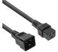 Advanced Cable Technology 3.0m C19 - C20, F/M 3m Accoppiatore C19 Accoppiatore C20 Nero cavo di alimentazione