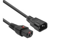 Advanced Cable Technology 3m C13 - C14, F/M 3m Accoppiatore C13 Accoppiatore C14 Nero cavo di alimentazione