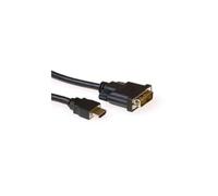 Advanced Cable Technology AK3739 1m HDMI DVI-D Nero - Cavo adattatore video (1 m, HDMI, DVI-D, Maschio, Maschio, Nero)