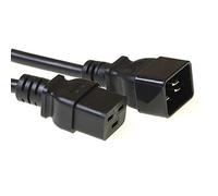 Advanced Cable Technology AK5023 2m Accoppiatore C19 Accoppiatore C20 Nero cavo di alimentazione