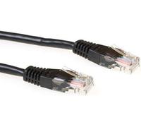 Advanced Cable Technology CAT6 UTP patchcable black ACTCAT6 UTP patchcable black ACT cavo di rete