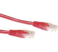 Advanced Cable Technology CAT6A UTP 1m 1m Cat6a U/UTP (UTP) Rosso cavo di rete