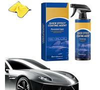Advanced Car Quick-Acting Coating Agent Spray,Car Coating Spray Oil Film Emulsion Glass Cleaner Quick Effect Agent,for Shine & Protection,Waterless Cars Scratch Remover Sprays (1)