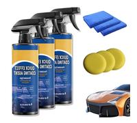 Advanced Car Quick-Acting Coating Agent Spray, Quick Effect Coating Agent, 3 in 1 Multi-Functional Coating Renewal Agent Long-Lasting Protection Waterless Wash (3)