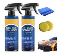 Advanced Car Quick-Acting Coating Agent Spray, Quick Effect Coating Agent, 3 in 1 Multi-Functional Coating Renewal Agent Long-Lasting Protection Waterless Wash (2)