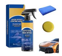 Advanced Car Quick-Acting Coating Agent Spray, Quick Effect Coating Agent, 3 in 1 Multi-Functional Coating Renewal Agent Long-Lasting Protection Waterless Wash (1)