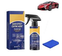 Advanced Car Quick Effect Coating Agent Spray, spray 3 in 1 ad alta protezione per il rivestimento dell'auto, spray per rivestimento auto, protezione e sbiancamento uniti (1 pezzo)