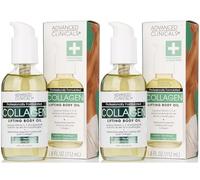 Advanced Clinicals Advanced Clinicals Olio per il corpo al collagene e vitamina E, rassodante e idratante alla vitamina C, per smagliature di collo, cosce e braccia - Dermatologicamente testato per la