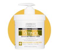 Advanced Clinicals Retinol Cream. Spa Size for Salon Professionals. Formula idratante Penetrates Skin to Erase the Appearance of Fine Lines & Wrinkles. Fragrance Free. 16oz by Advanced Clinicals