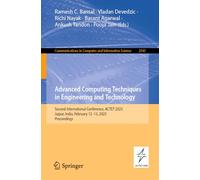 Advanced Computing Techniques in Engineering and Technology: Second International Conference, Actet 2025, Jaipur, India, February 12-13, 2025, Proceedings: 2543