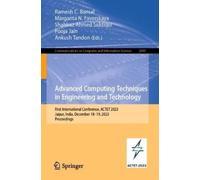 Advanced Computing Techniques in Engineering and Technology (Tascabile)