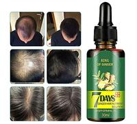 Advanced Hair Booster, Hair Regrow 7 Day Ginger Germinal Hair Growth Serum Hairdressing Oil Loss, Hair Care Essence for Men & Women 30ML