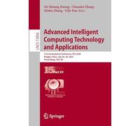 Advanced Intelligent Computing Technology and Applications: 21st International Conference on Intelligent Computing, Icic 2025, Ningbo, China, July 26-29, 2025, Proceedings: 15856