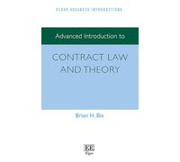 Advanced Introduction to Contract Law and Theory