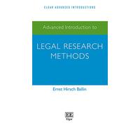 Advanced Introduction to Legal Research Methods