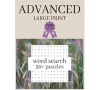 Advanced Large Print Word Search: Challenging word search puzzles with advanced vocabulary in large print format