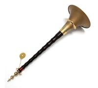 Advanced Learners Ebony Suona - Strumento tradizionale cinese, realizzato a mano con bocchino in ottone per opere liriche, 31 cm