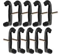 Advanced Maple 4/4 3/4 Poggiaspalla per violino 10PCS Cuscinetti per poggia violino Spugne Piedini pezzi di ricambio per violino (Color : 10PCS Feets)
