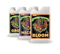 Fertilizzante liquido grow bloom micro ADV nutrients crescita e fioritura piante