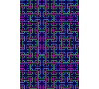 Advanced Series 3 Notebook - A5 (6x9) Medium Size Notebook Colourful Connections