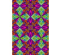 Advanced Series 3 Notebook - A5 (6x9) Medium Size Notebook Neon Vibes