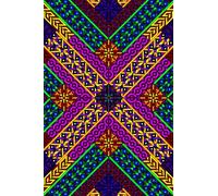 Advanced Series 3 Notebook - A5 (6x9) Medium Size Notebook Psychedelic