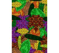 Advanced Series 3 Notebook - A5 (6x9) Medium Size Notebook Seasonal Leaves
