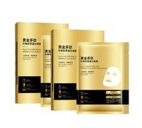 Advanced Snail Mucin Glass Glow Hydrogel Face Masks Skincare 3 EA, Collagen Face Mask, Travel Essentials, Stocking Stuffers, Korean Skin Care 5pcs (2)