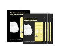Advanced Snail Mucin Glass Glow Hydrogel Face Masks Skincare, Collagen Face Mask, Travel Essentials, Stocking Stuffers, Korean Skin Smoothness 25ml (1)
