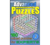 Advanced Wordsearch Puzzles for Experts: Book 2