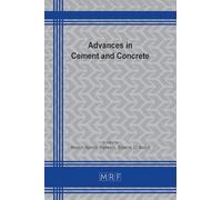 Advances in Cement and Concrete: 51