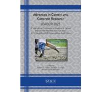 Advances in Cement and Concrete Research: ICACCR 2025: 63