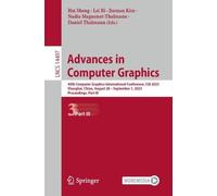 Advances in Computer Graphics (Tascabile) Lecture Notes in Computer Science
