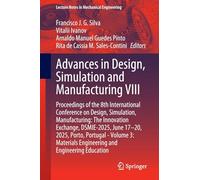 Advances in Design, Simulation and Manufacturing VIII: Proceedings of the 8th International Conference on Design, Simulation, Manufacturing: the ... Engineering and Engineering Education (3)