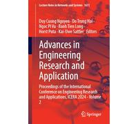 Advances in Engineering Research and Application: Proceedings of the International Conference on Engineering Research and Applications, Icera 2024 (2)