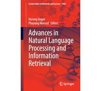 Advances in Natural Language Processing and Information Retrieval