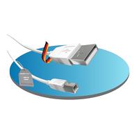 ADVANconnect Cavo per stampante USB, tipo A a B, cavo ad alta velocità 1,00 m, cavo di collegamento per scanner e stampante, cavo di collegamento, USB 2.0, trasferimento dati 480 MB/s, bianco