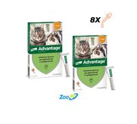 ADVANTAGE spot on 4 pipette per gatti super prezzo + spedizione gratuita