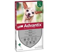 Advantix antiparassitario Spot-On per cani 1 pipetta peso fino a 4 kg - Antiparassitario per cani - 1° ORDINE? scegli lo sconto BZR5 / BZR20 + 200 punti fedeltà