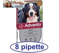 Advantix Bayer 40-60kg antiparassitario cane oltre 40kg 4-6-8-12-18-20 pipette