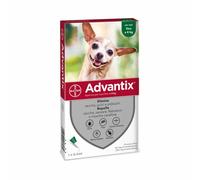 ADVANTIX BAYER SPOT-ON CANI da 0 a 4 kg SCAD 2025 - 4 pipette DA € 19,10 CAD.