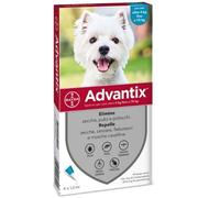 ADVANTIX BAYER SPOT-ON CANI da 4 a 10 kg SCADEN 2025 - 4 pipette DA € 20,10 CAD.