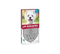 ADVANTIX CELESTE 4/10 KG (4 pipette) - Antiparassitario in pipette ad ampio spettro per cani di taglia piccola