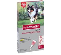 Advantix per cani da 10 a 25 Kg Spot-On repellente contro pulci zecche zanzare BAYER