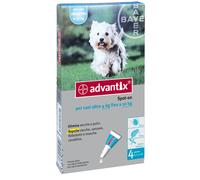 Advantix per cani da 4 a 10 Kg Spot-On repellente contro pulci zecche zanzare BAYER